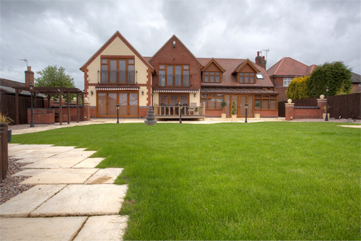 Large House Garden view